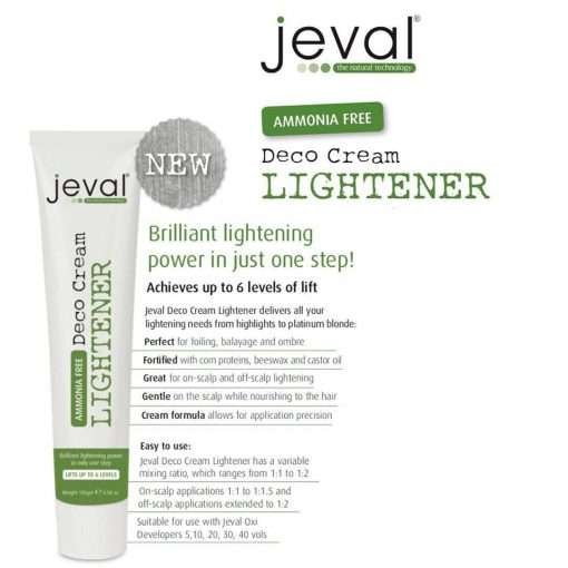 Jeval Deco Cream Lightener 130gm